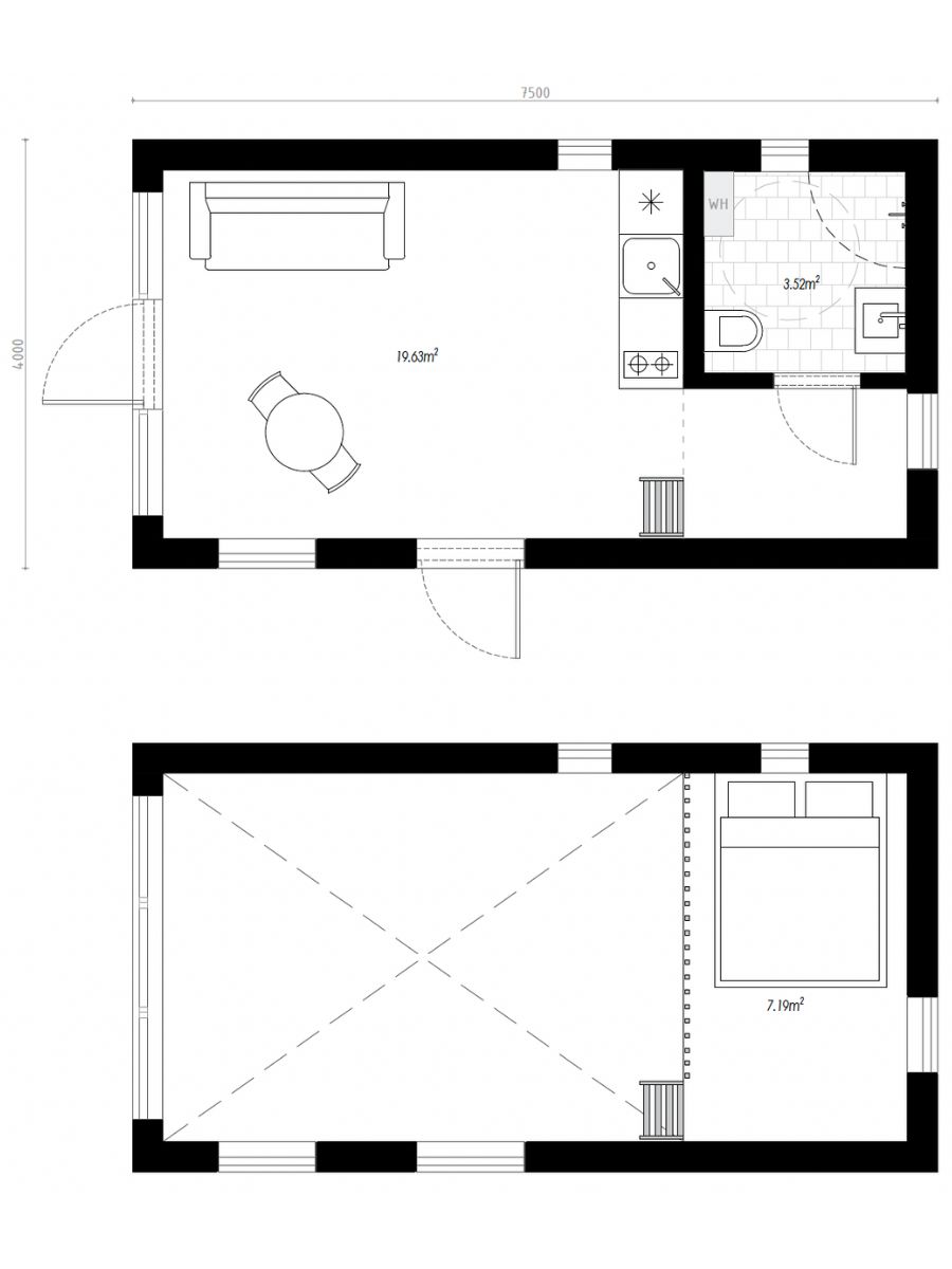 Planlösning A