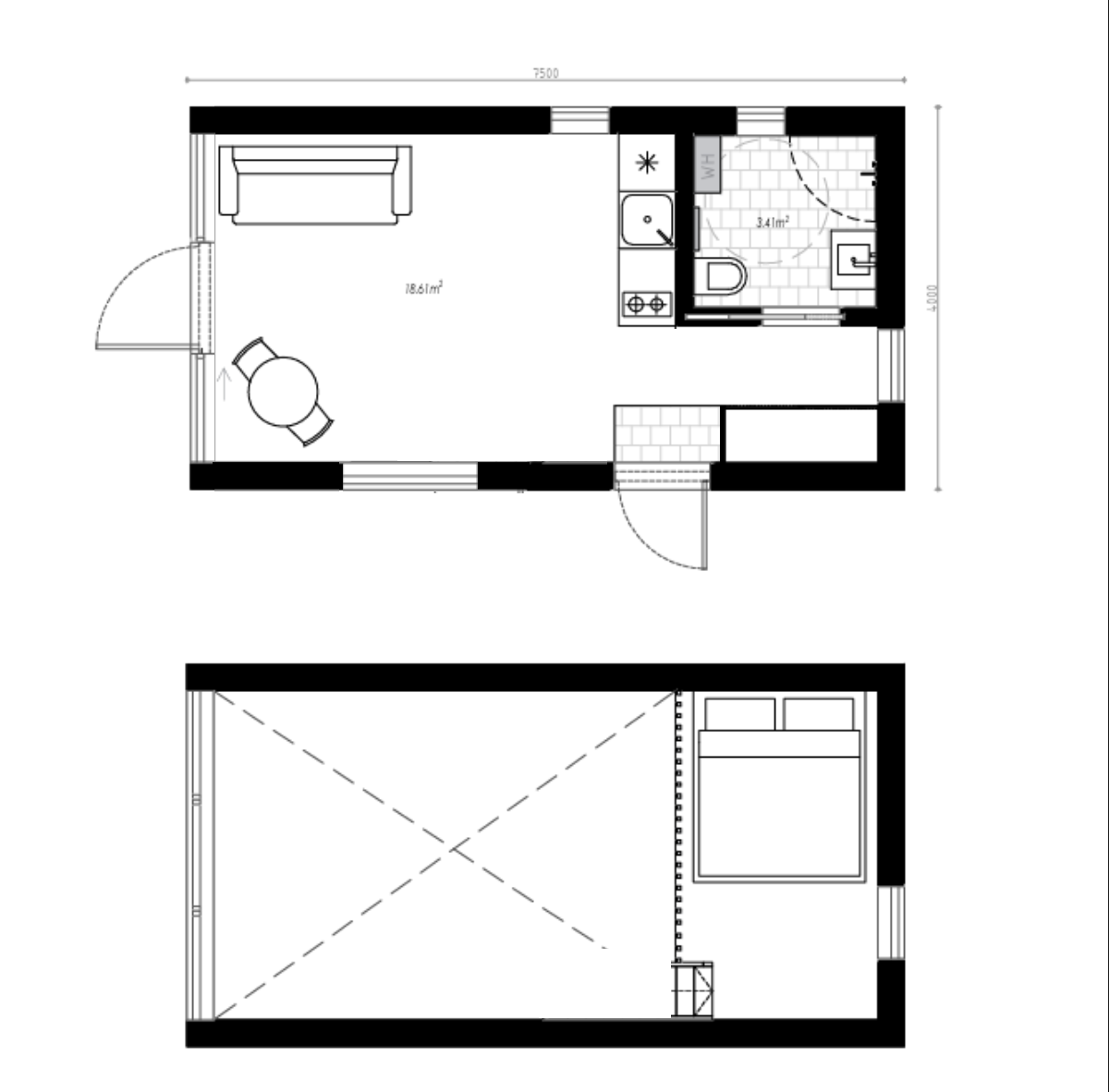 Planlösning A