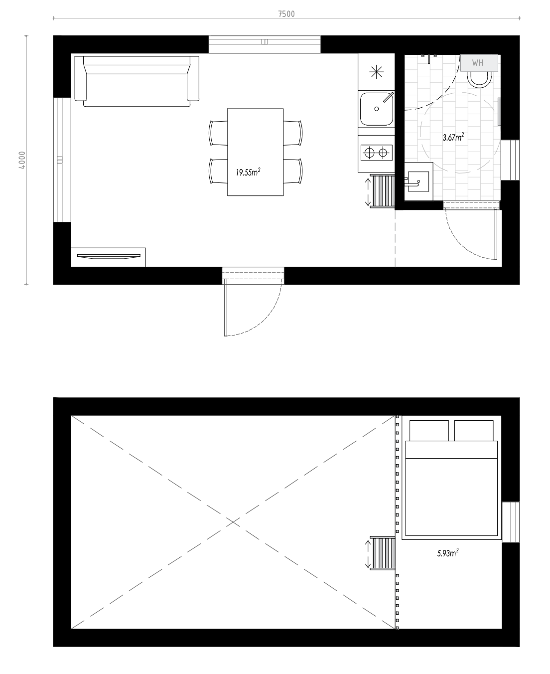 Planlösning A